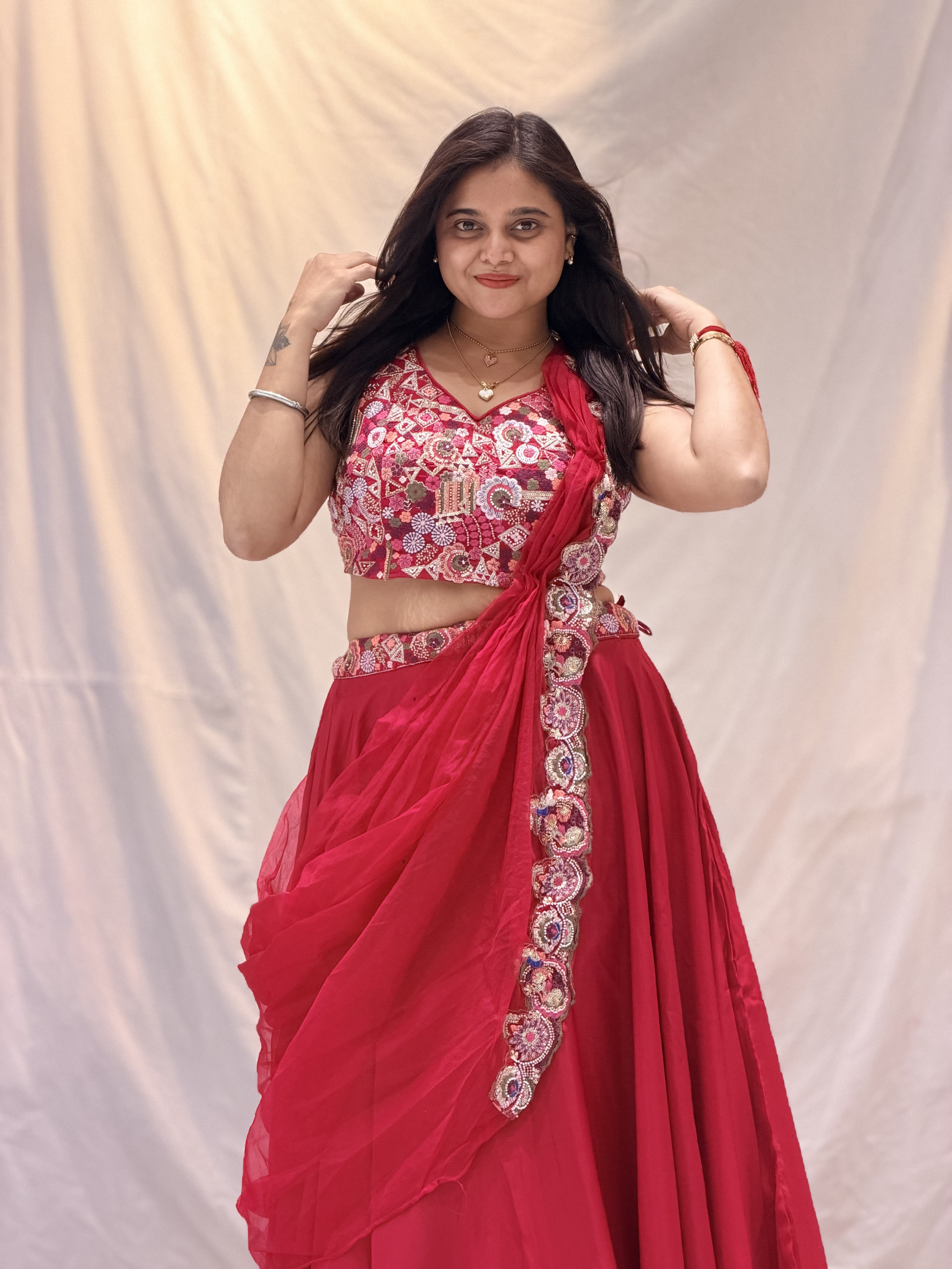 Premium Handcrafted sarees IMG-8155